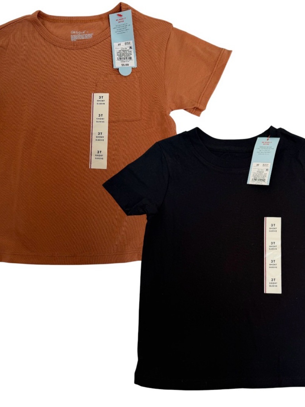 3T Boys T Shirts Bundle Short Sleeve 2 Pc NEW